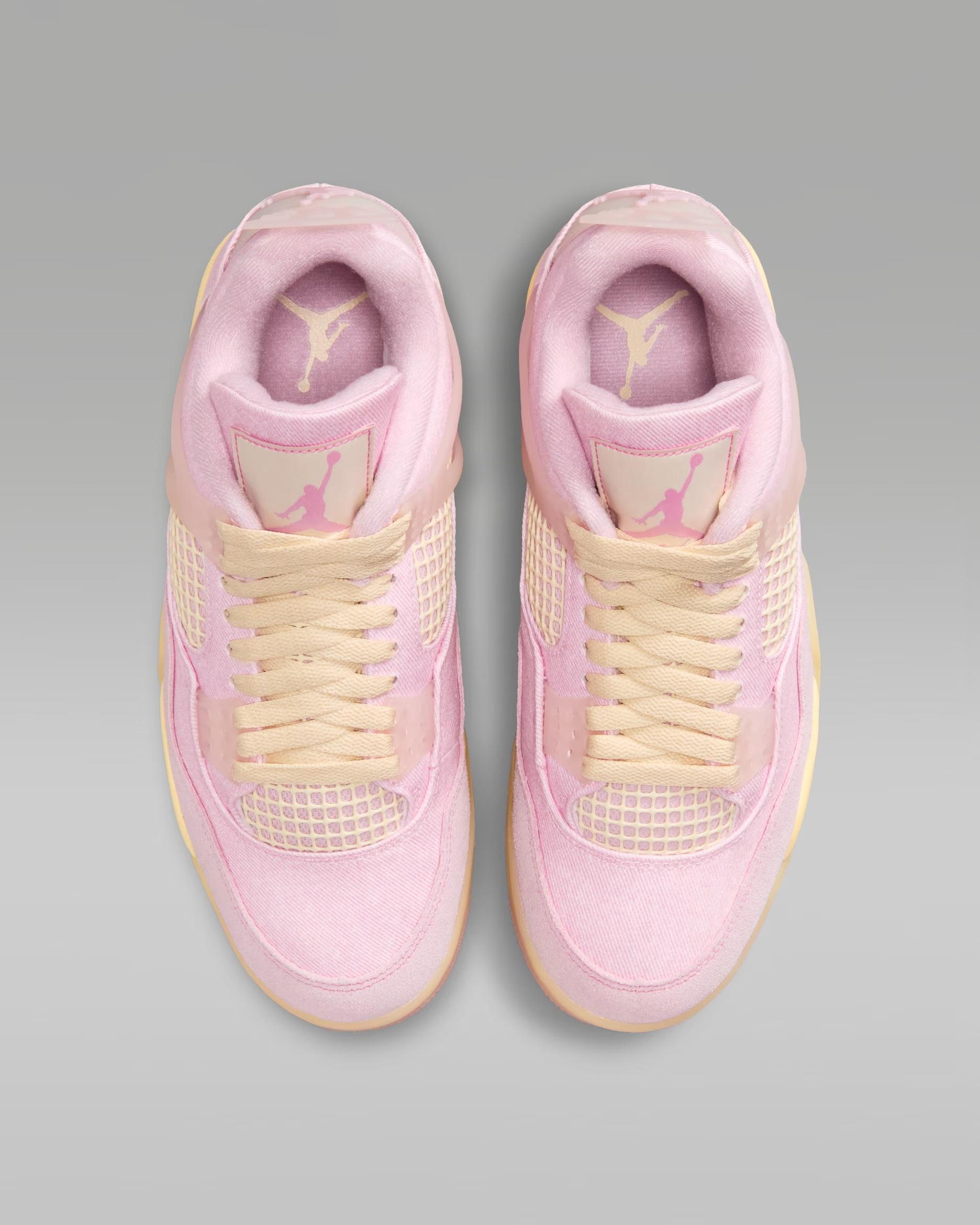 Air Jordan 4 Retro Se Pink Canvas