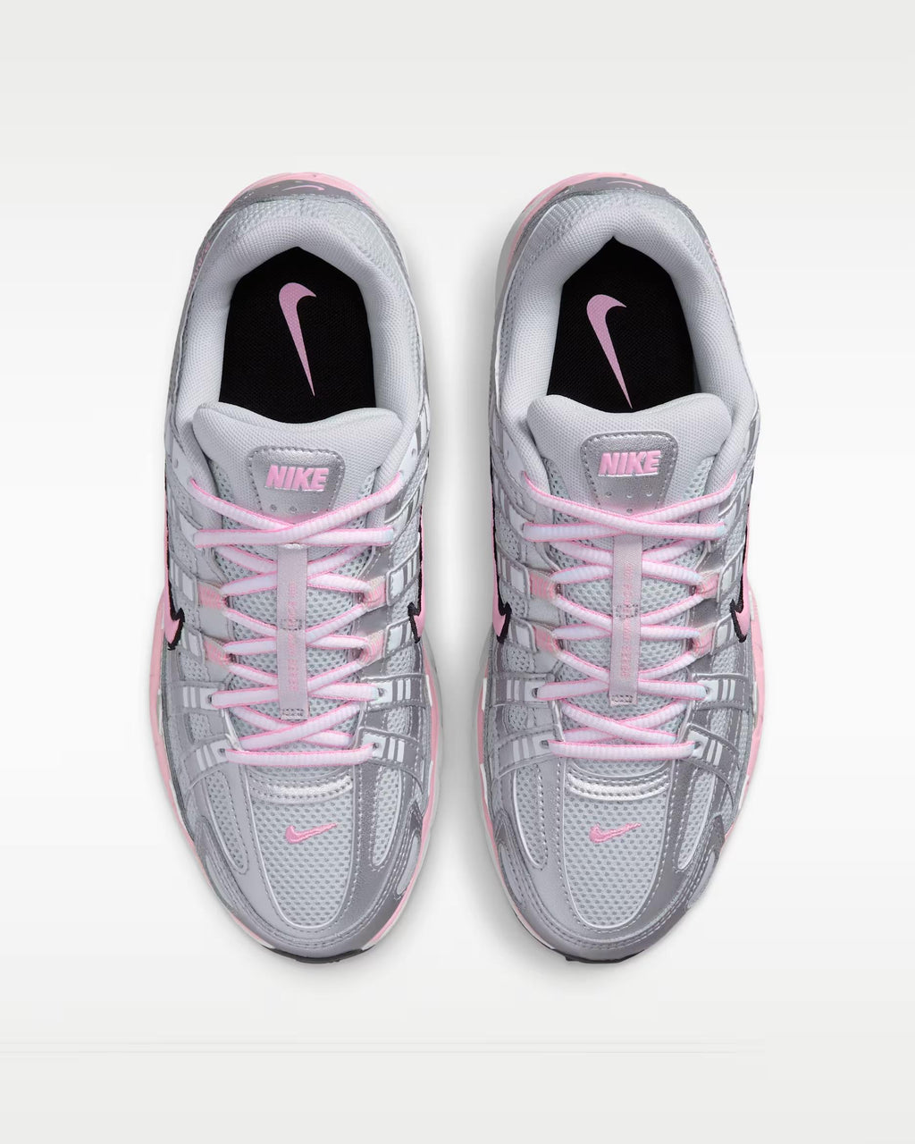 Nike P-6000 Metallic Silver / Pink