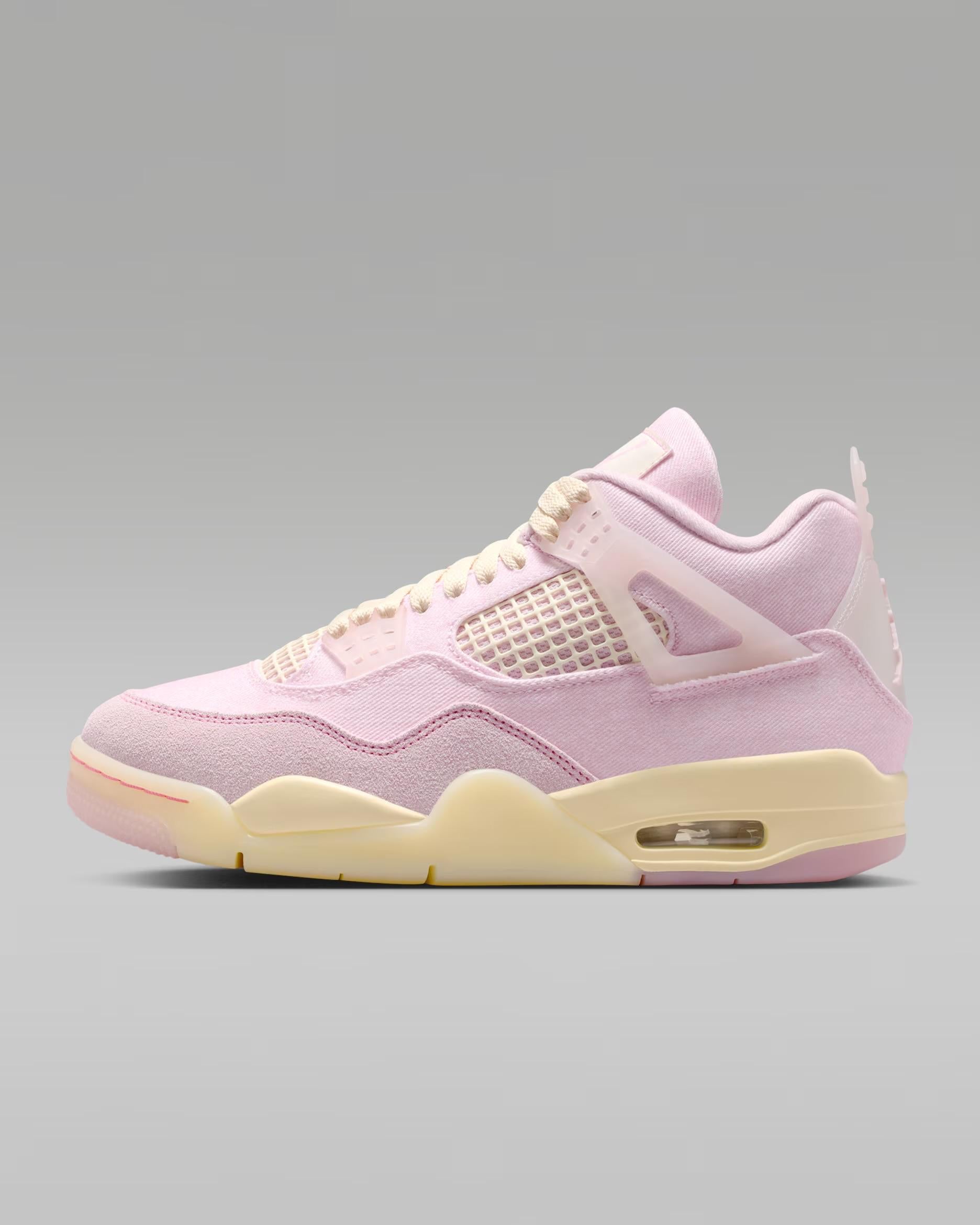 Air Jordan 4 Retro Se Pink Canvas