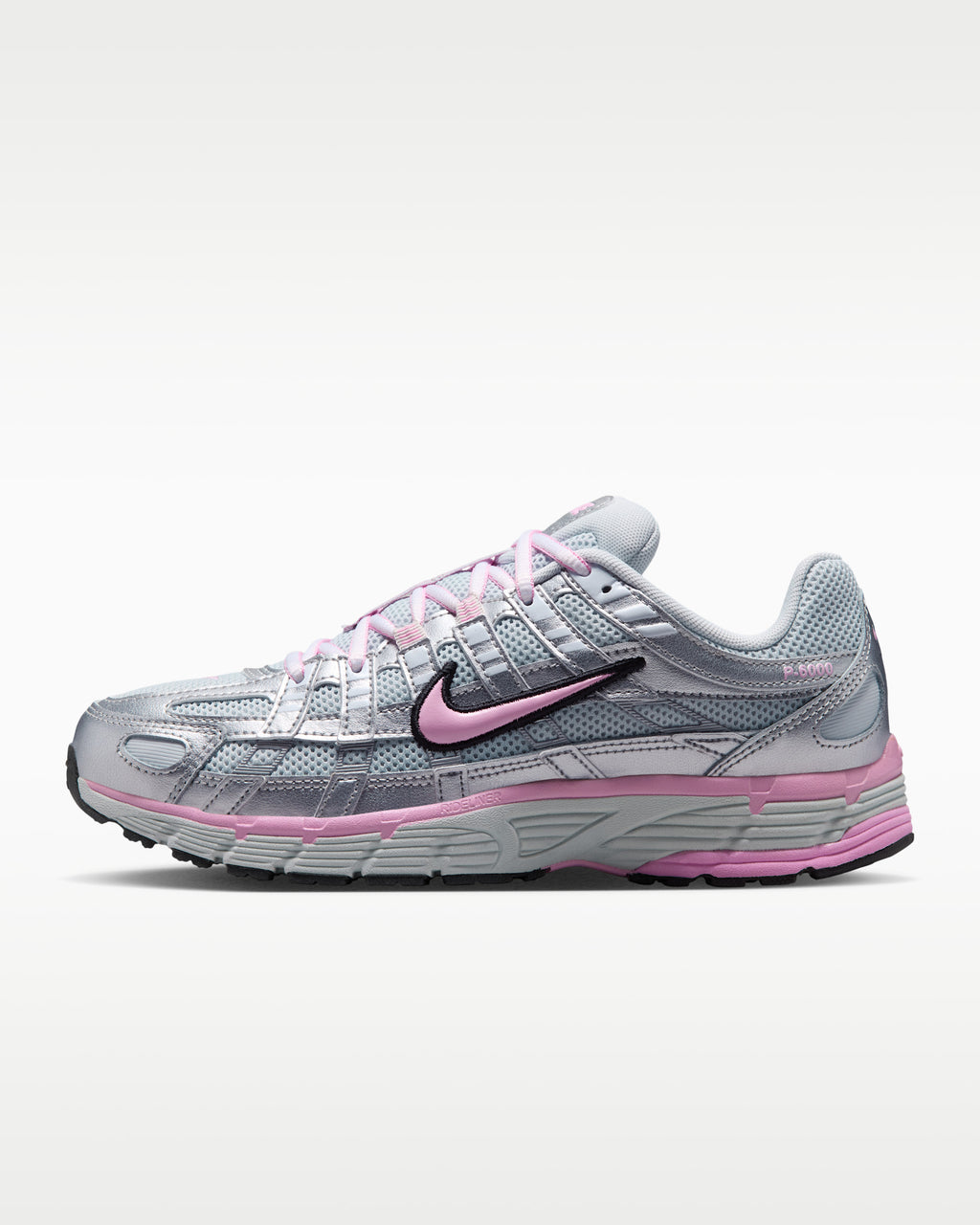 Nike P-6000 Metallic Silver / Pink