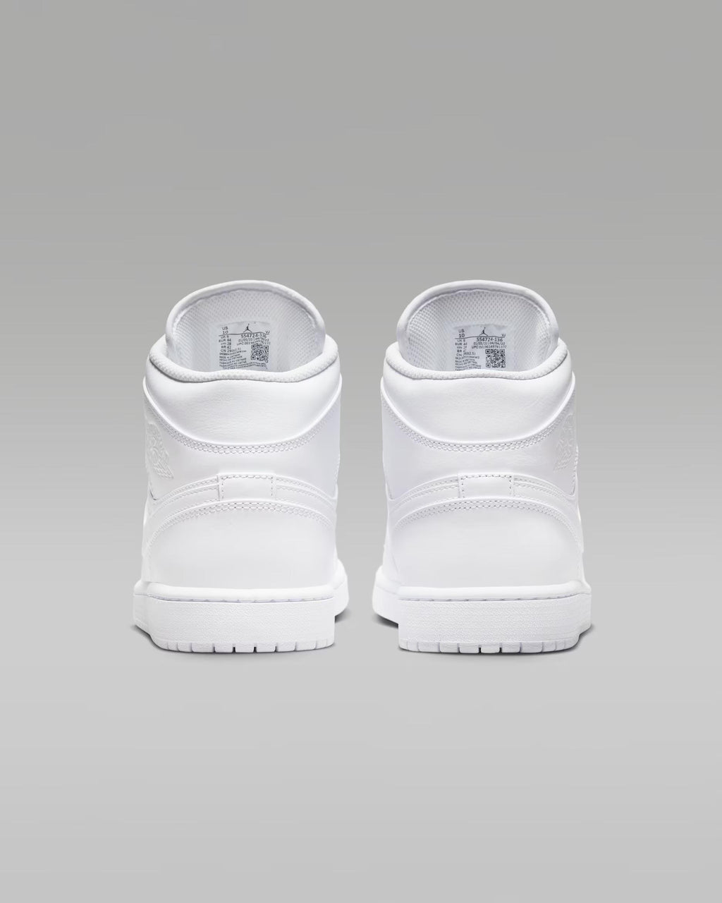 Air Jordan Mid Triple White