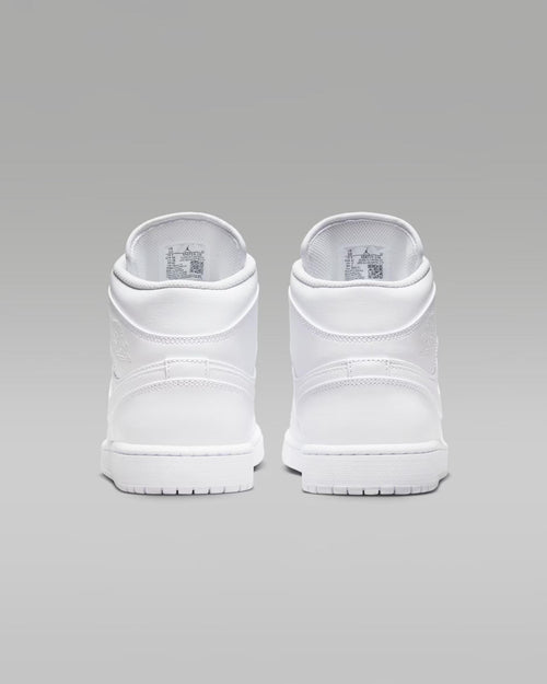 Air Jordan Mid Triple White