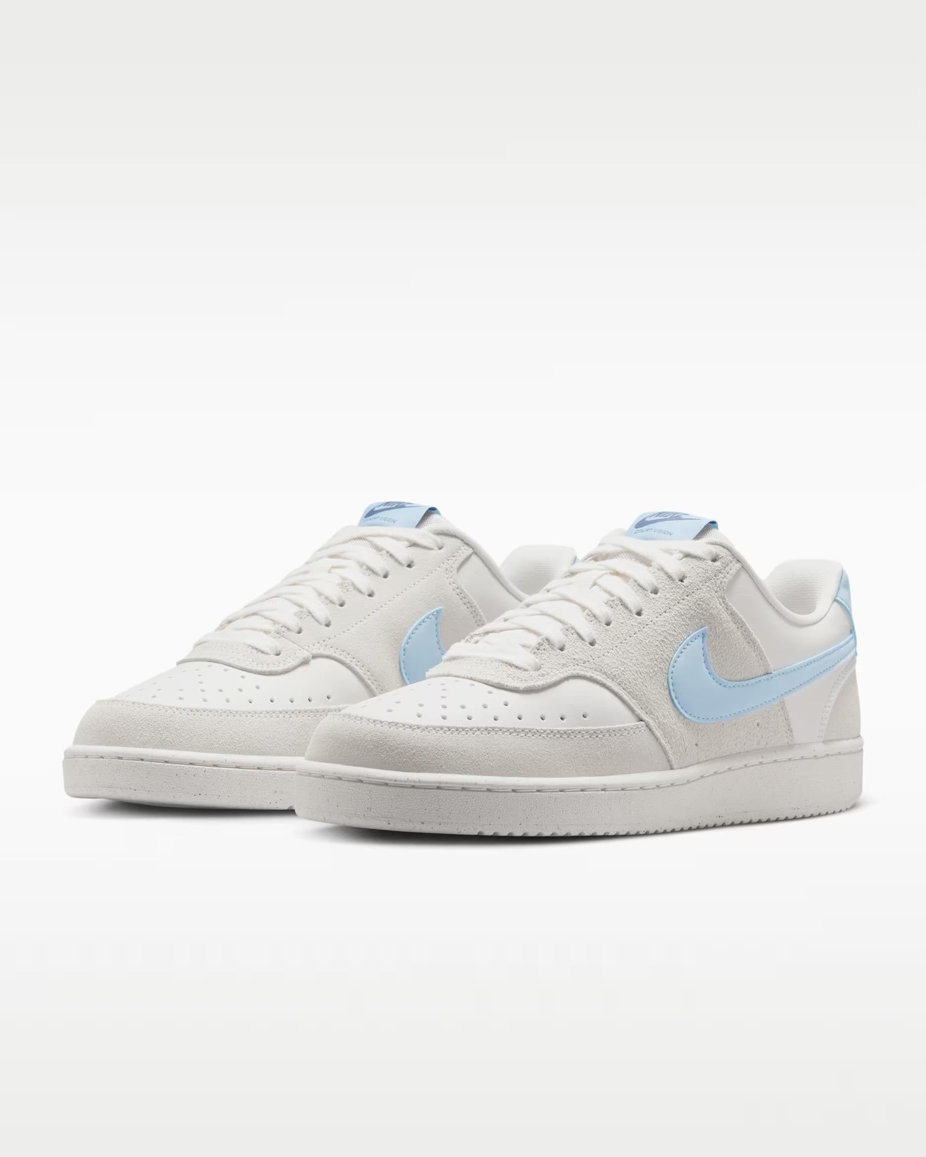 Nike Court Vision Low Summit White / Calestine