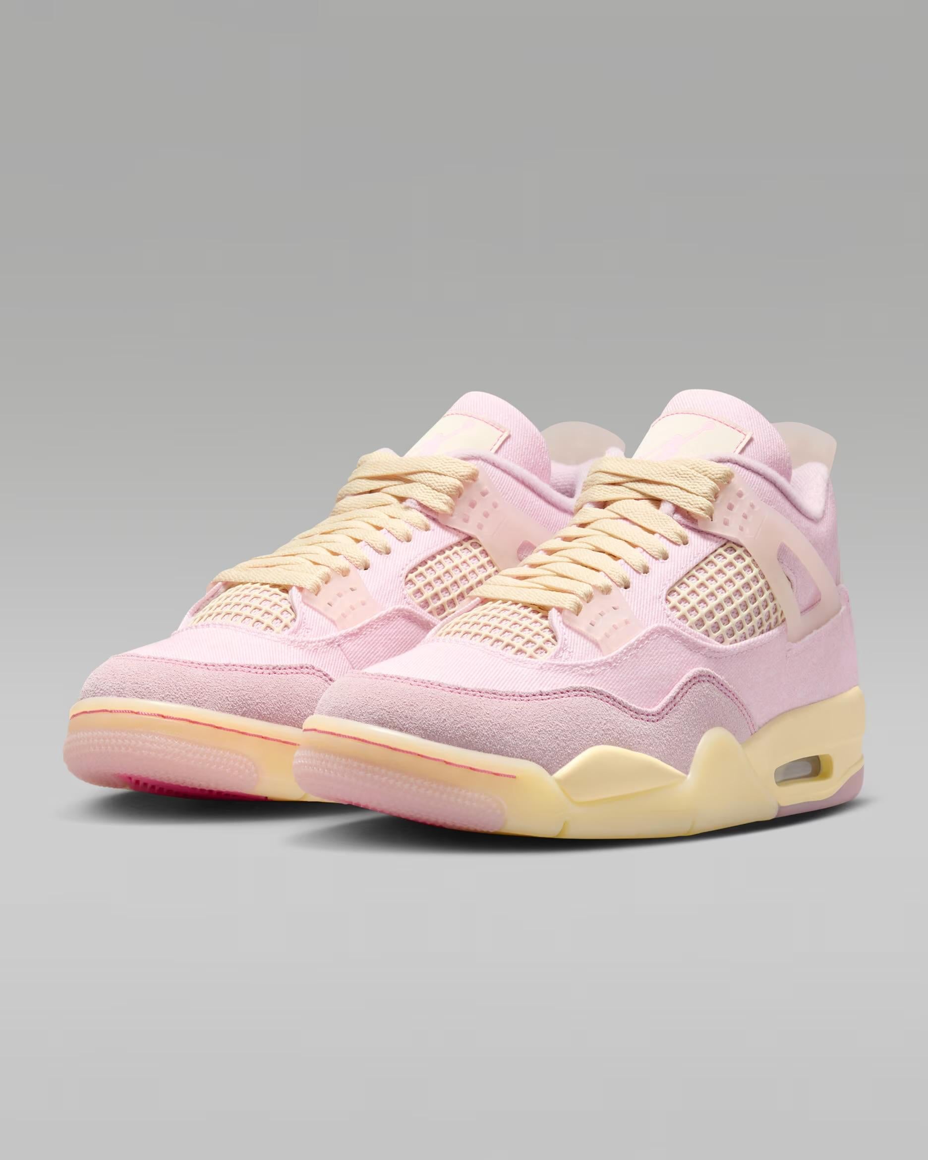 Air Jordan 4 Retro Se Pink Canvas
