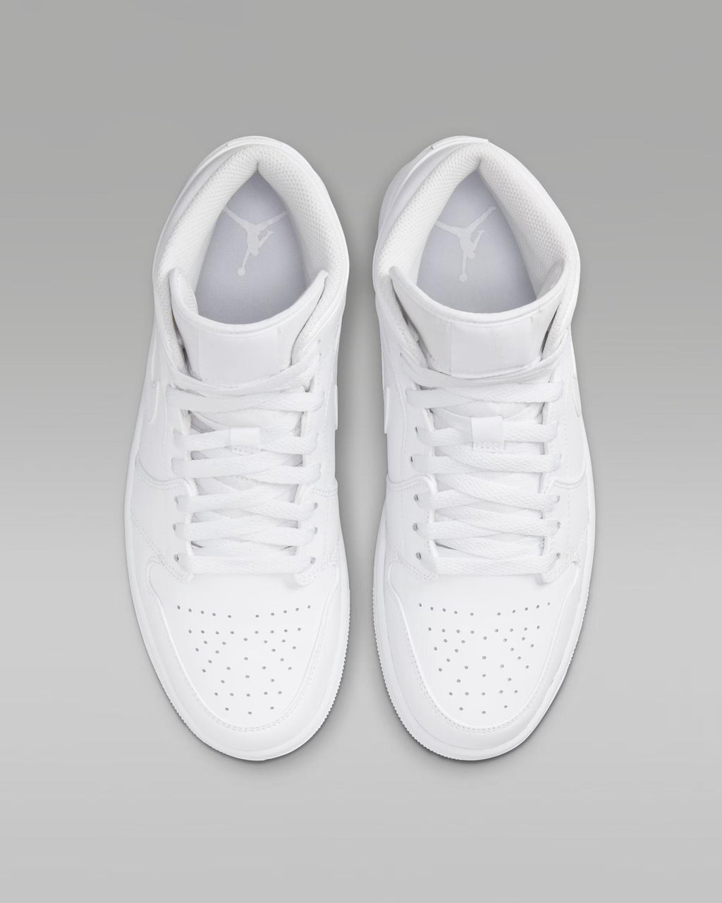 Air Jordan Mid Triple White